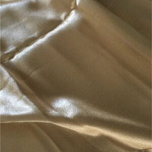 Elegant Gold Satin Fabric